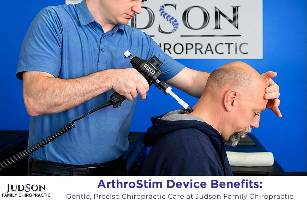 ArthroStim Device Benefits Gentle, Precise Chiropractic Care at Judson Family Chiropractic