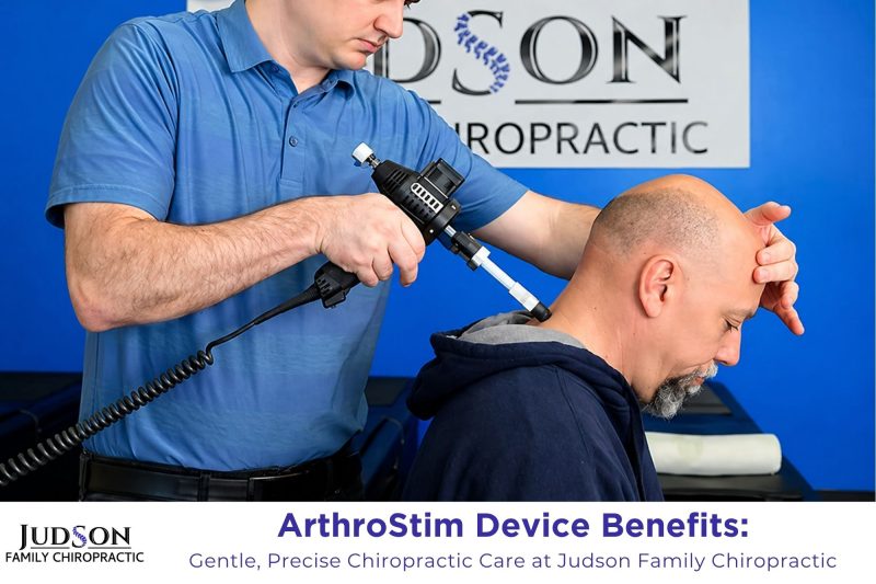 ArthroStim Device Benefits Gentle, Precise Chiropractic Care at Judson Family Chiropractic